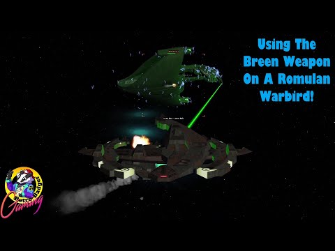 Breen Warship VS Romulan Warbird | BREEN DRAIN WEAPON TEST | Star Trek Ship Battles |
