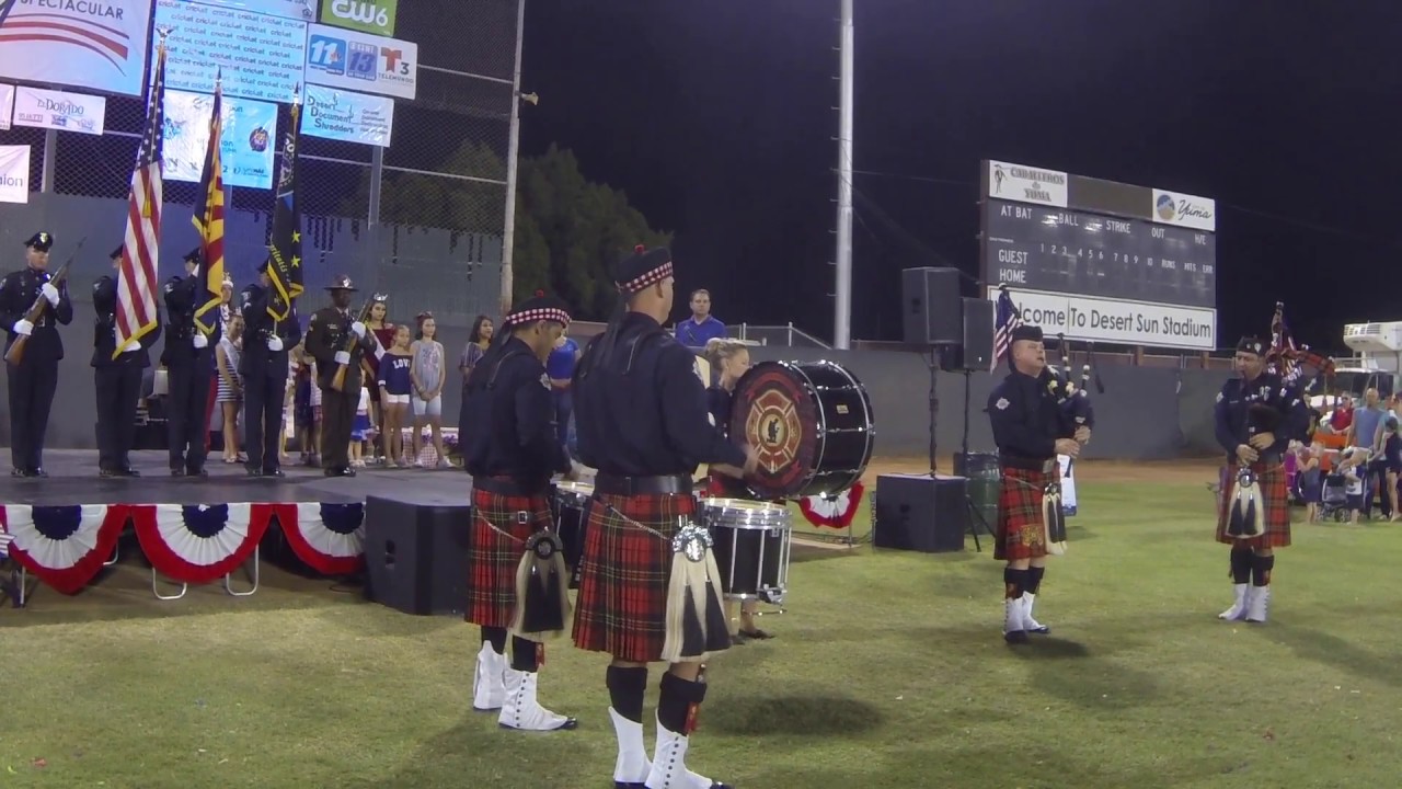 Promotional video thumbnail 1 for United Yuma Firefighters Pipes and Drums