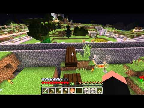 Hypermine Vanilla - S2E3 - A bit of a tour and the start of our HQ