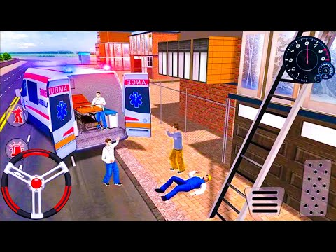 Ambulance Robot City Rescue Simulator |  Android Gameplay FHD