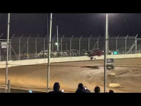 Terry Rankin Big Rollover Southern 500 Speedway Portland