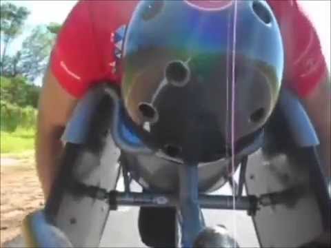 Juliano Alves wheelchair racing 12km