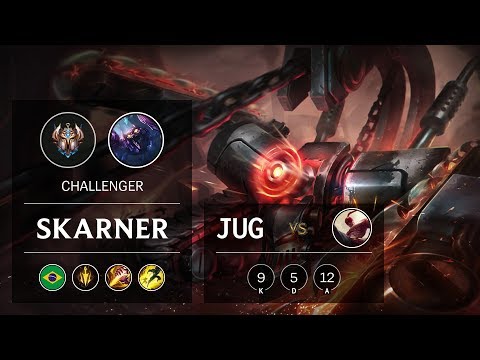 Skarner Jungle vs Lee Sin - BR Challenger Patch 9.22