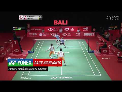 World Tour Finals 2021 | Day 3 MD:  T Hoki / Y Kobayashi (JPN) vs. YS Ong / EY Teo (MAS)