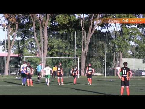 III liiga XVII voor: FC Tartu - EMÜ SK 1:3 (1:2)
