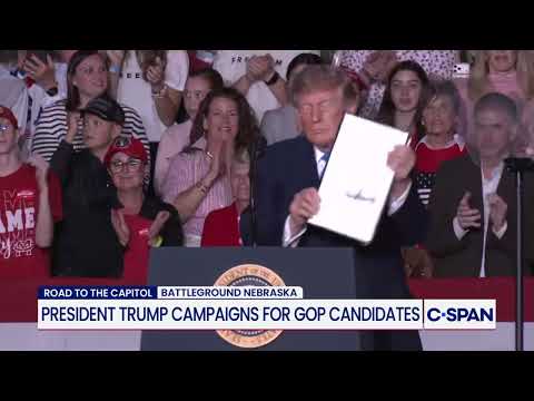 President Trump Signs Executive Order Removing Red Dye ...