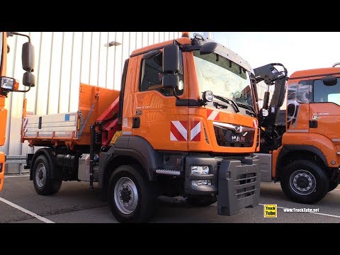 2020 MAN TGM 13-290 Truck with Palfinger Crane - Walkaround Tour  2019 Nufam Karlsruhe