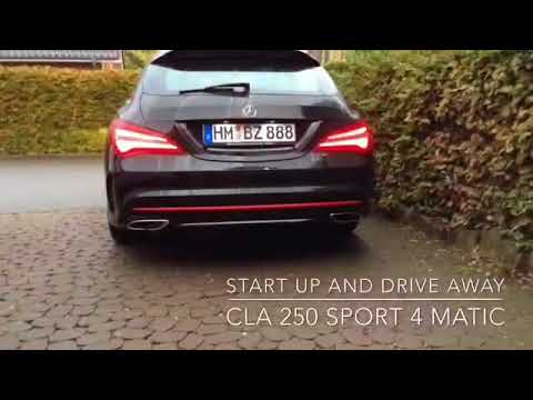 Mercedes-Benz CLA 250 Sport 4MATIC Shooting Brake - Engine Start and Exhaust Sound