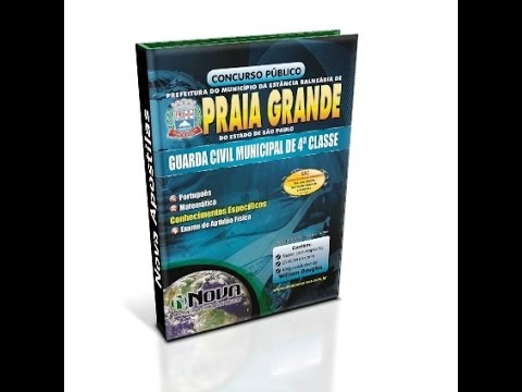 Apostila Concurso Praia Grande 2014 - Guarda Civil Municipal 4ª Classe