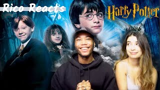 GIRLFRIEND WATCHES Harry Potter FOR THE FIRST TIME !!! (REACTION)