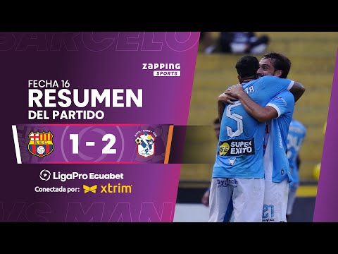 Barcelona SC 1 - 2 Manta FC / Fecha 16 / LigaPro Ecuabet conectada por Xtrim