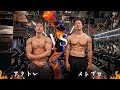 自重トレで有名な二人が本気のウエイト対決!!! 【腹筋 / ベンチプレス / スクワットetc...】