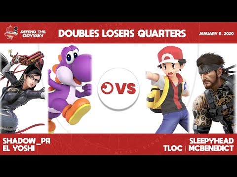 Defend The Odyssey 1 – Doubles Losers Quarters – Shadow PR & El Yoshi vs Sleepyhead & McBenedict
