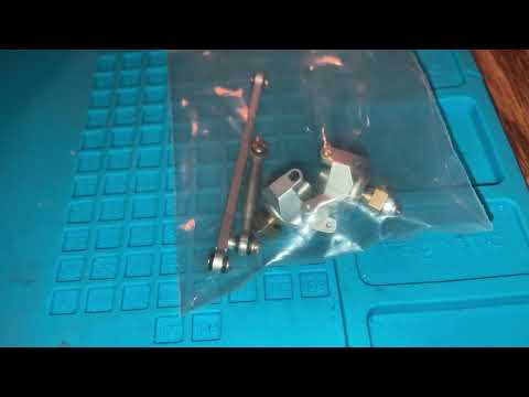 SCX24 steering knuckle bushings (crimp tubes).