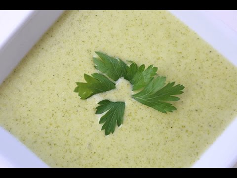 شوربة البروكولي بالفيديو