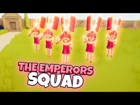 THE EMPERORS SQUAD VS EVERY FACTION (CUSTOM) | TABS MODDED GAMEPLAY