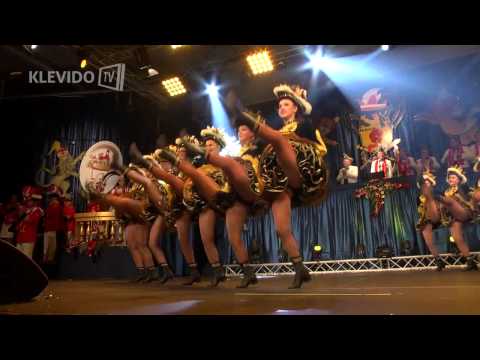 Tanz der AKV Funken auf der Gocher Prinzenkür 2017