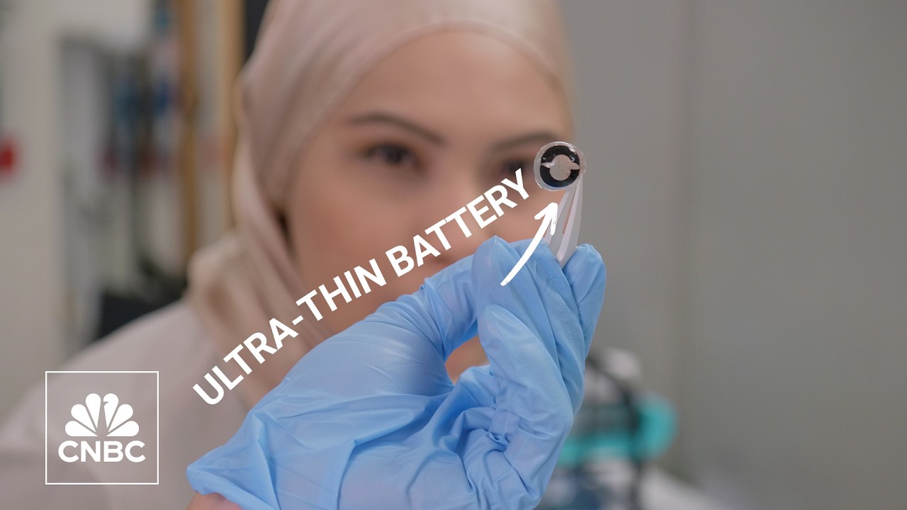 The super-thin battery that could power smart contact lenses