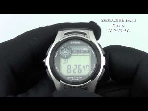 Наручные часы Casio Collection W-213-1A — купить в интернет-магазине OZON с  быстрой доставкой