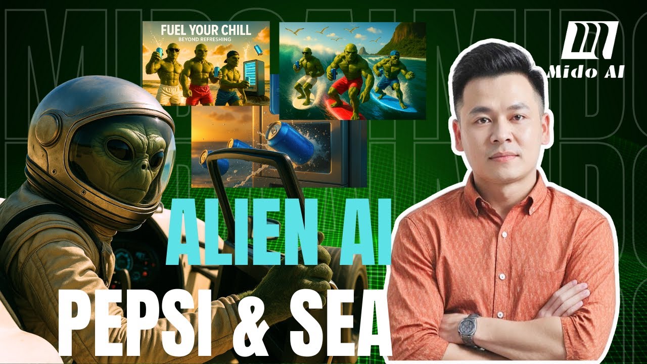 Alien Pepsi and Sea – Mido AI