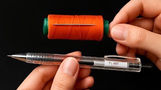 How to Thread a Needle in 1 Second, Easy for the Elderly❗