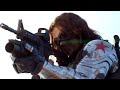 Highway Fight Scene Captain America The Winter Soldier 2014 Movie CLIP HD