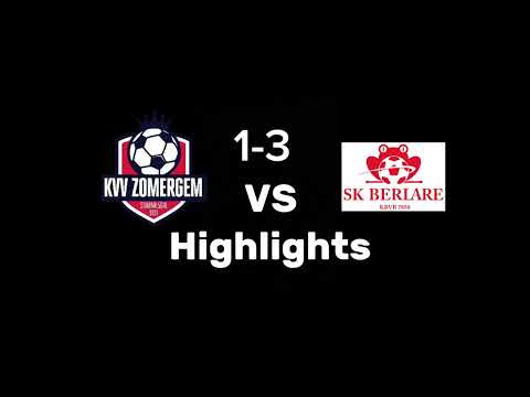 KVV Zomergem VS SK Berlare Highlights U17