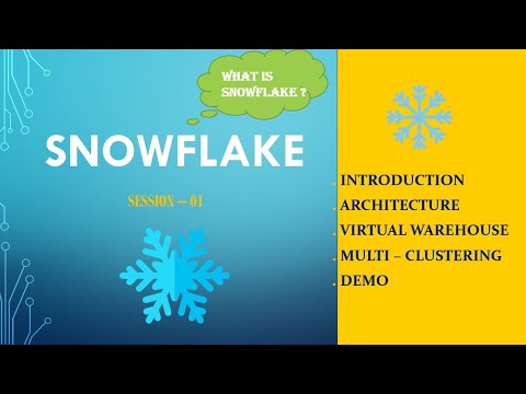 1. Snowflake Architecture | What is Snowflake | Snowflake Overview | New to Snowflake ?