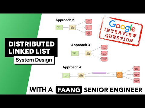 distributed linked list system design