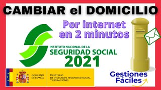 👌🔊🚀Como CAMBIAR tu DIRECCIÓN en la SEGURIDAD SOCIAL / 2021