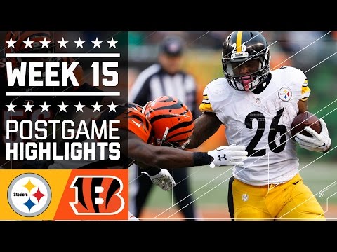 Steelers vs. Bengals | NFL Week 15 Game Highlights