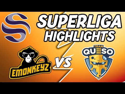 eMonkeyz vs Team Queso Highlights - LEAGUE OF LEGENDS - SUPERLIGA - JORNADA 12