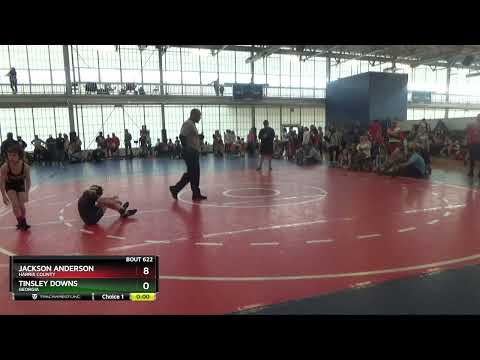 61 Lbs Round 2 - Jackson Anderson, Harris County Vs Tinsley Downs, Georgia 351b