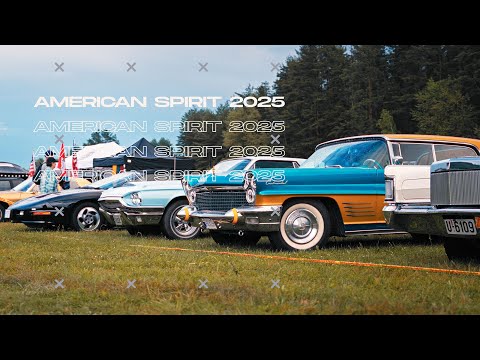 American Spirit 2025 | Klasikiniai amerikietiški automobiliai Druskininkuose