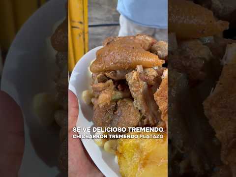 Comiendo chicharrón. En Sacaba. Bolivia 🇧🇴 #sacaba #bolivia #cochabamba