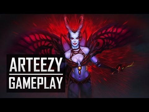 Arteezy (Queen of Pain) - Gameplay Dota 2