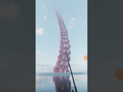 FUI A PESCAR PERO ME ENCONTRE CON EL KRAKEN!!! - CORTOS DE FICCIÓN - #shorts