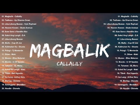 Best OPM Tagalog Love Songs With Lyrics💥💥OPM Trending 2025 Playlist🔥Magbalik, Tadhana, Heaven Knows