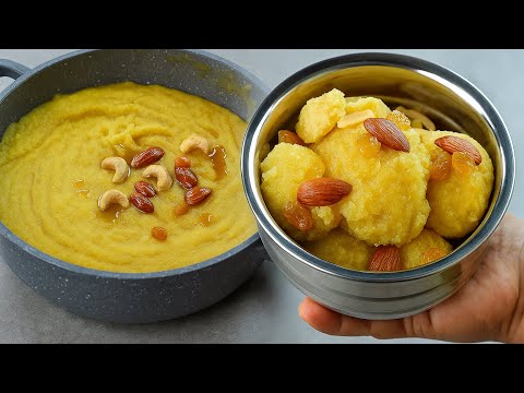 Suji Kesari Halwa | Shahi Rava Halwa Recipe | Delicious Saffron Suji Sweet