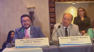 TSE confía que Congreso apruebe el 2 de junio ampliación presupuestaria por Q100 millones