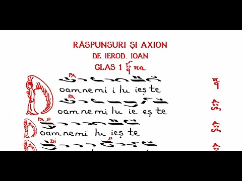 Raspunsuri Mari, glas I, de Ierod. Ioan