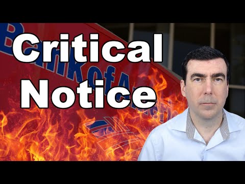 Bank of America Issues Dire Warning to ALL Customers - YouTube