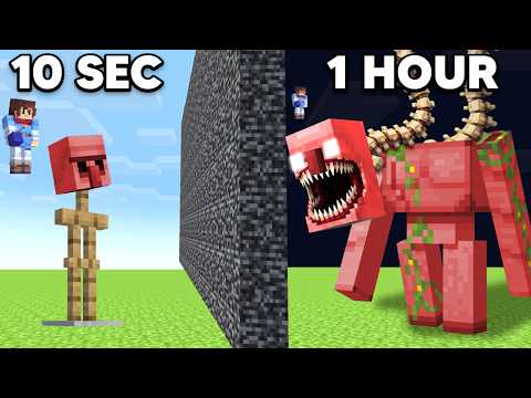 10 Seconds vs 1 Hour SCARY MYTH Build Challenge!