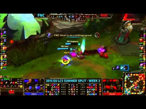 Huni and Reignover vs Roccat