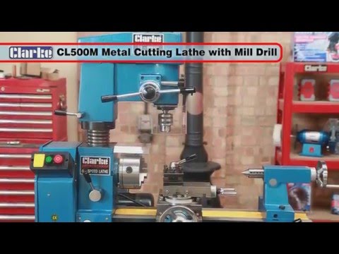 Clarke CL500M Metal Lathe with Mill Drill
