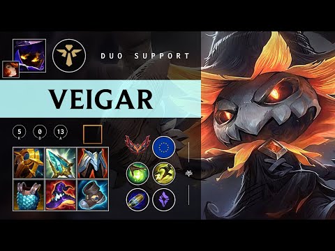Veigar Support vs Leona - EUW Grandmaster Patch 26.02