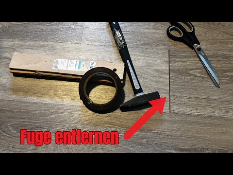 Easily remove joints in vinyl or laminate flooring | Instructions | Tips