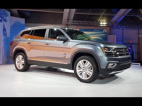 2018 VW Atlas unveiled on the Santa Monica Pier