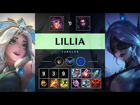 Lillia Jungle vs Elise - EUW Diamond Patch 25.13