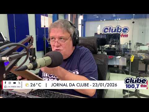 Jornal da Clube - 23/01/2026 - Edição do Almoço